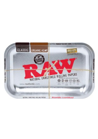 Bandeja Raw Silver 27x17 cm.