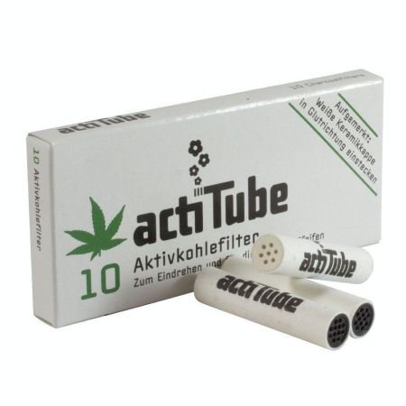 Filtros Acti Tube 8 mm. 10 Unidades