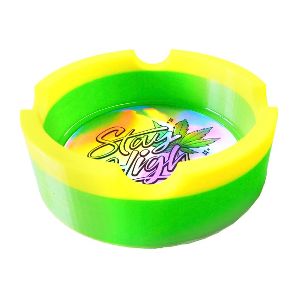 Cenicero Stay High Verde Y Amarillo